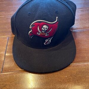 New Era Black Cap with NFL Logo size 7 1/2